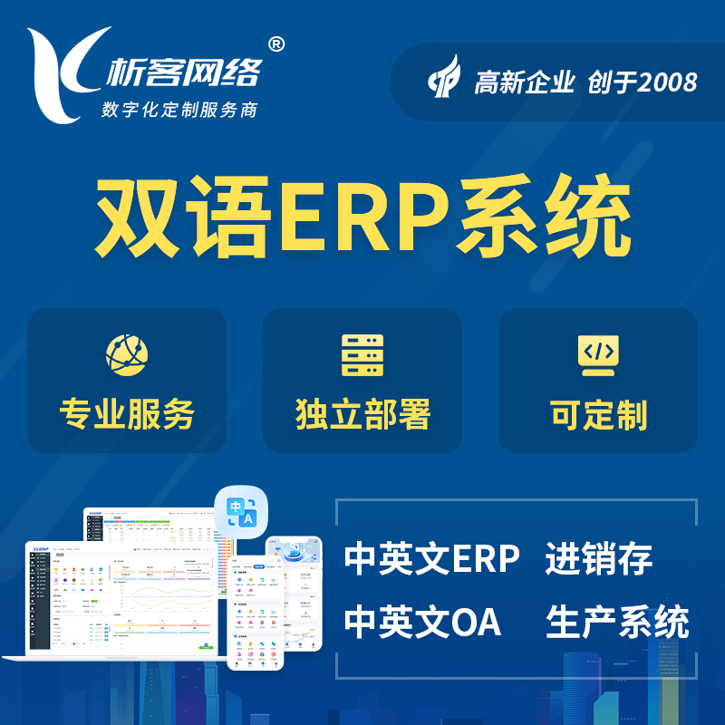 五指山双语ERP系统
